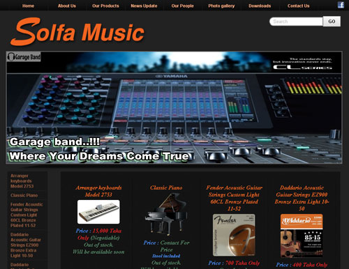 Solfa Music Website